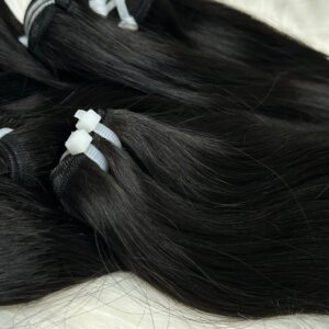 Raw Hair Bundle Straight (Natural Black)